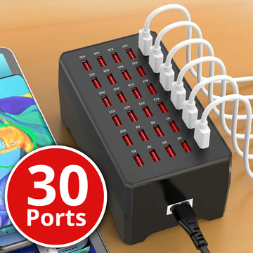 Estación de carga USB - (30 puertos)